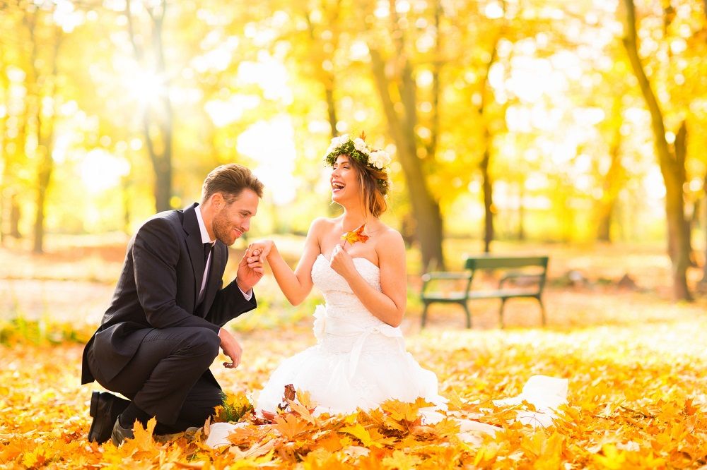 Se marier en automne