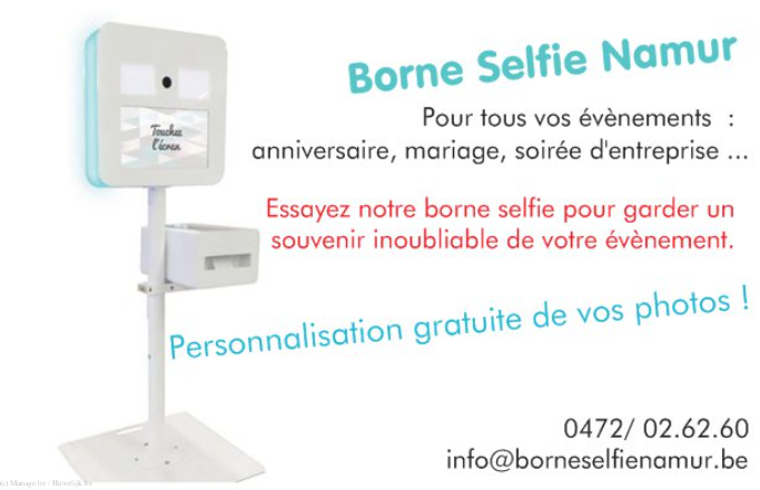 Borne Selfie Namur